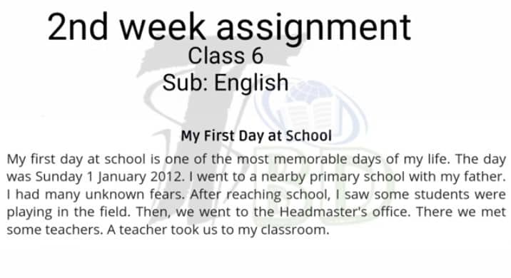 class-6-english-assignment-answer