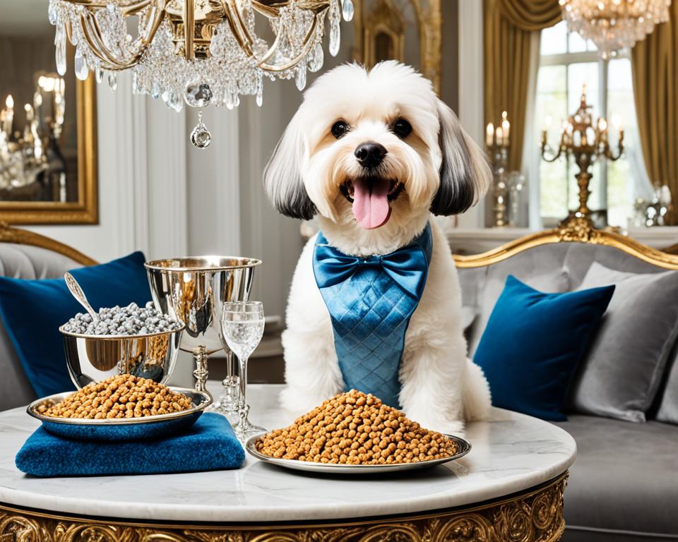 opulent pet dining options